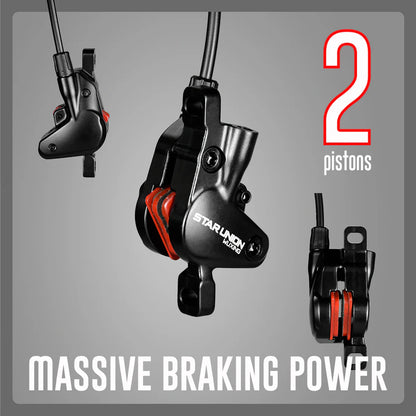 KTET 150PYZ/2 Hydraulic Brake Components: Unleash the Advantages of Hydraulic Bicycle Brakes