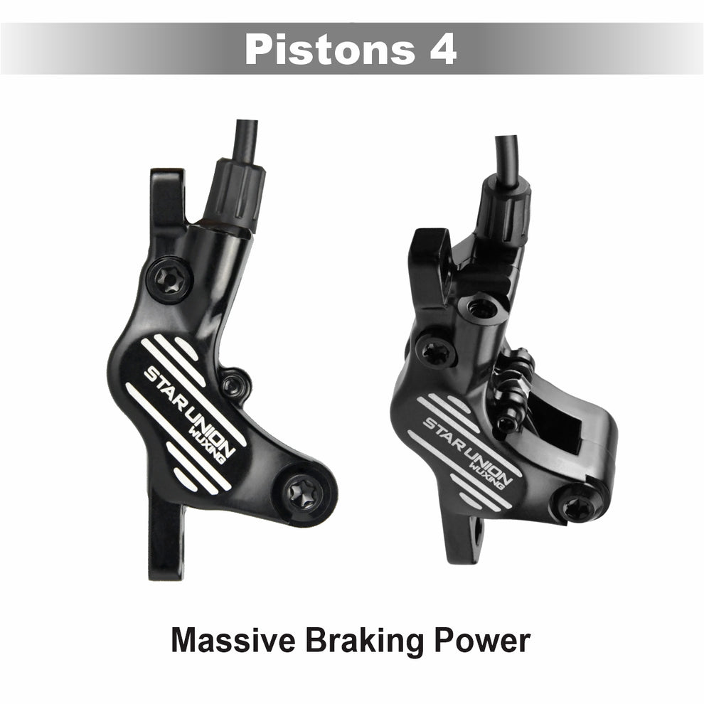 KTET 220PYD Pro Electric Hydraulic Disc Brake System - E-Bike Brake with Electric Assist