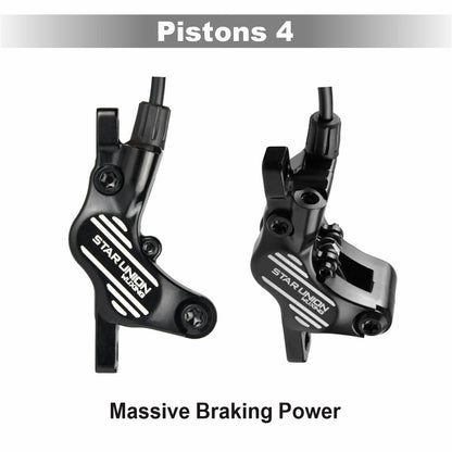 KTET 220PYD Pro Electric Hydraulic Disc Brake System - E-Bike Brake with Electric Assist