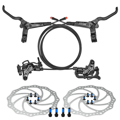 KTET 220PYD Pro Electric Hydraulic Disc Brake System - E-Bike Brake with Electric Assist
