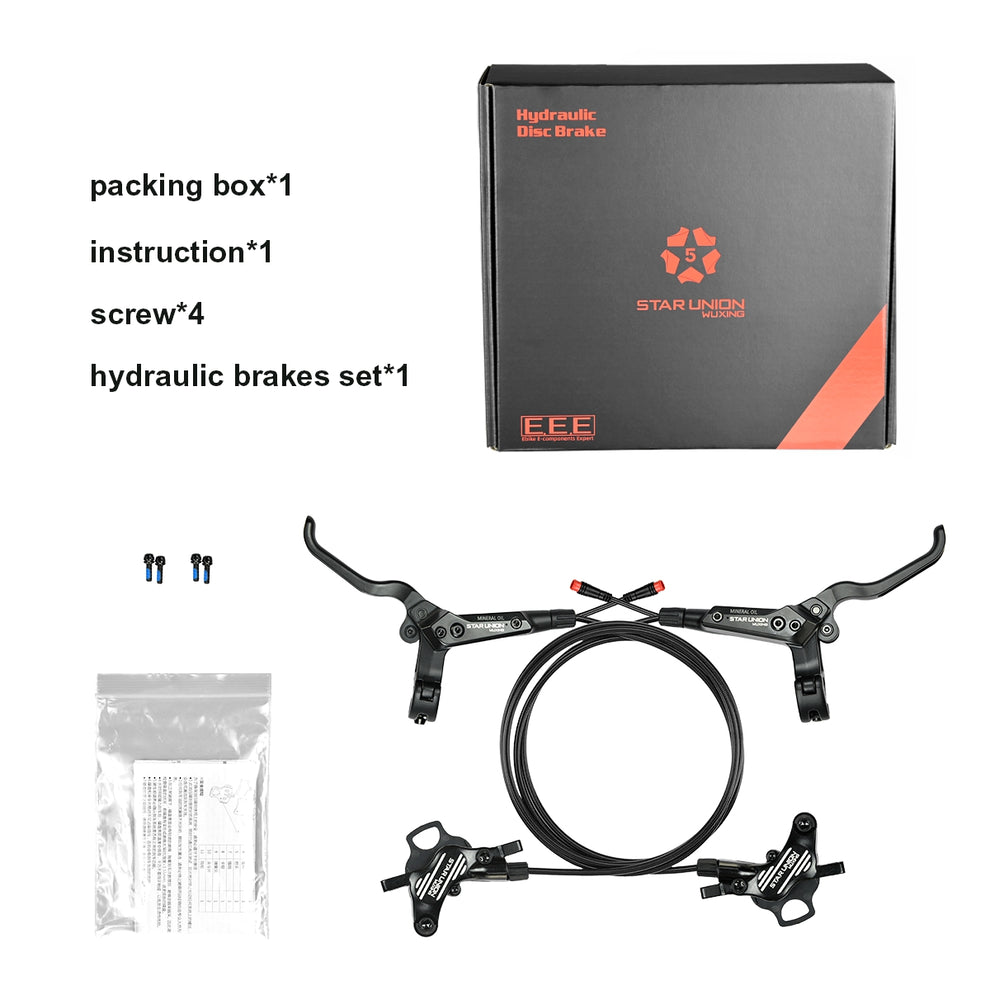 KTET 220PYD Pro Electric Hydraulic Disc Brake System - E-Bike Brake with Electric Assist