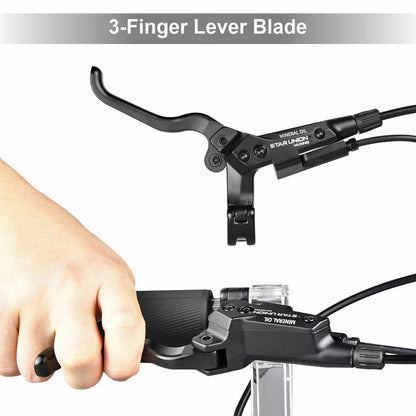 KTET 220PYD Pro Electric Hydraulic Disc Brake System - E-Bike Brake with Electric Assist